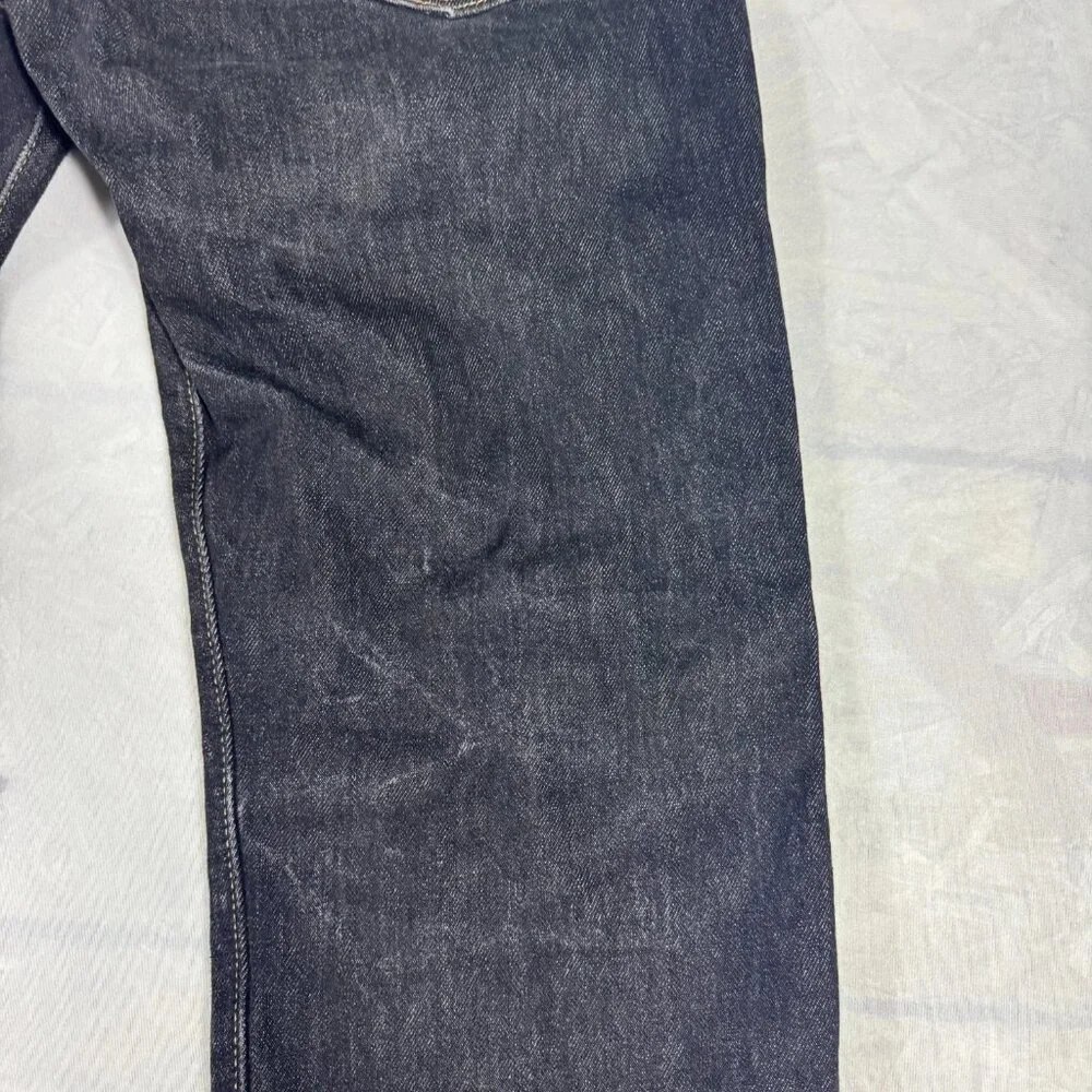 Levi's 501 Men's Straight‎ Jeans Blue Denim Washed Distressed 5-Pocket W33 L32